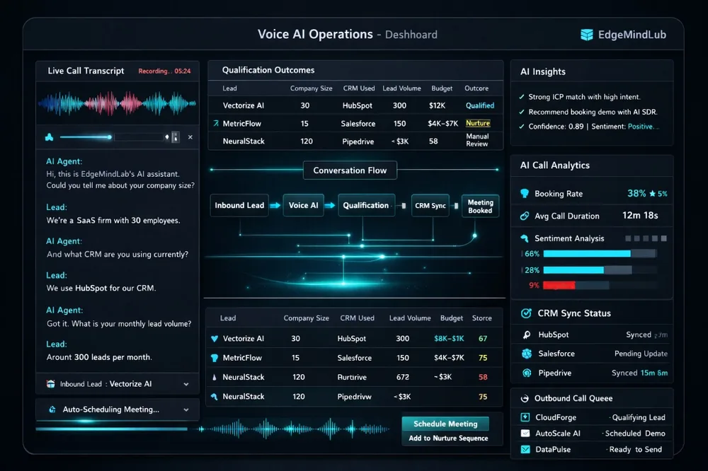 Voice AI Dashboard